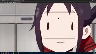 Kaguya-pong as from u/tupruminz's post, now as an actual game