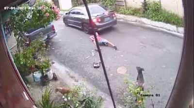 Let me lay-down and chill on the street out of all places