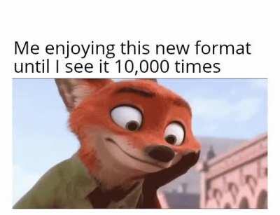 Well thays sucks. And so the cycle begins anew