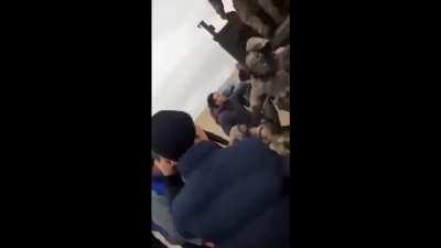 People who took to the streets and armed themselves in Kazakhstan began to detain the soldiers