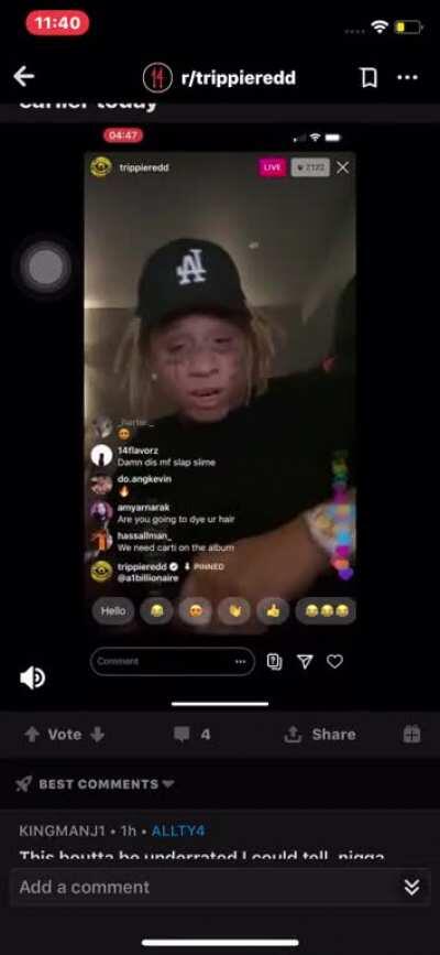 “...legend like XXX”