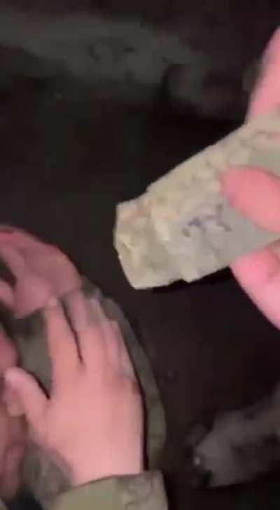 A Russian who had his rank striped from him and threaten with death to shout 