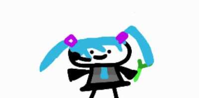 Spinning Migu I made for Miku Day a while ago