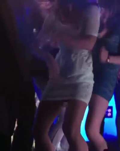 Emma dancing in the club (Bling Ring)