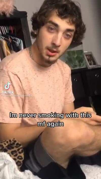 Living the high life.