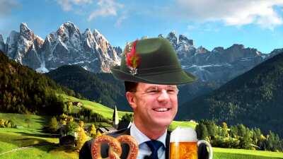 Aangezien er veel mensen zijn die nog meer Rutte memerijen, hebben we er gewoon nog een