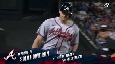 [Highlight] [Highlight] Austin Riley's solo home run gives the Braves a 7-0 lead over the Mets.