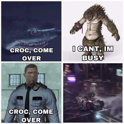 croc doesn’t have time for hoes