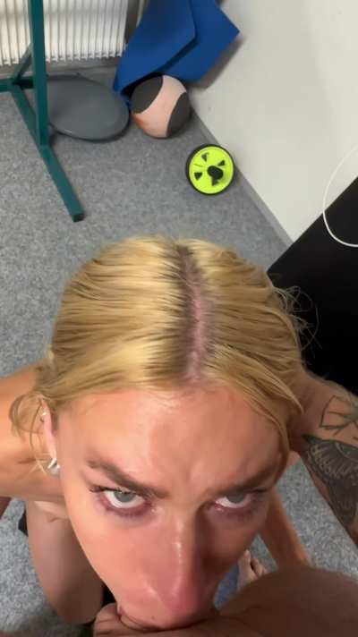 I&rsquo;m not done before I&rsquo;ve throated the whole cock