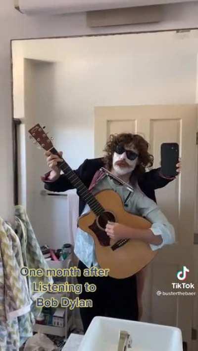 Evolution of a Bob Dylan fan.