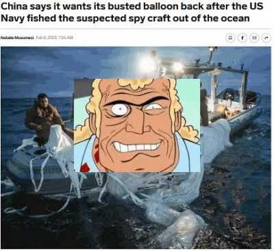 China wants their balloon back eh?