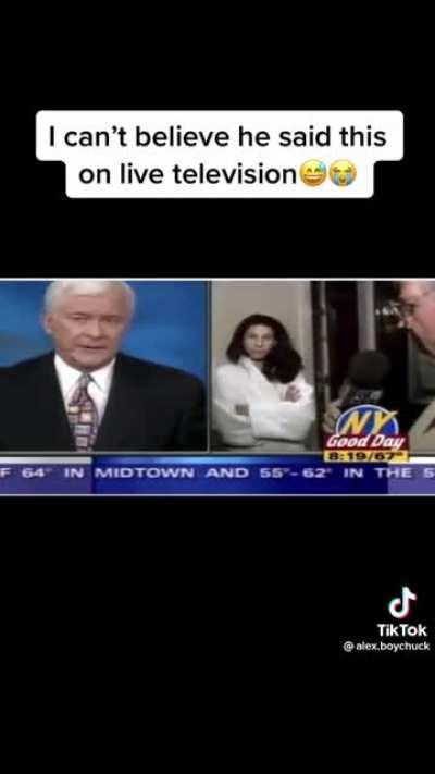 I cant believe he said this on live TV Show