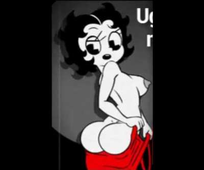 Betty boop ass shakin