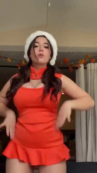 From her bad dancing era. The part at the end 😂🤡