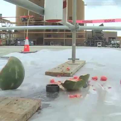 Надевай каску на свой арбуз