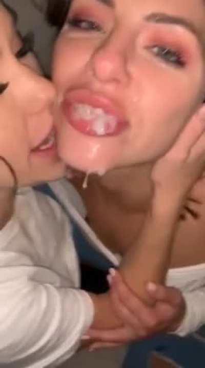 Adriana chechik and her friend sharing your cum 