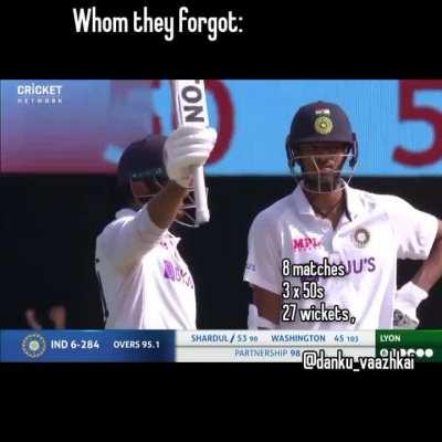 Washi, Lord , sarfaraz ko justice lena hai.