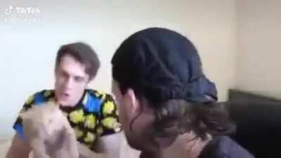 Don’t go in while recording