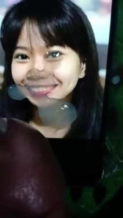 cumtrib kay petite officemate