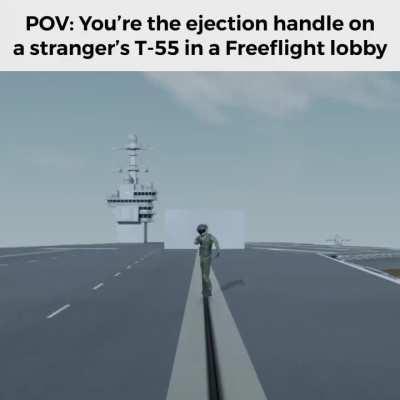 Do not let me in your plane