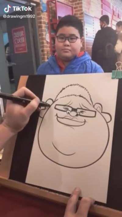 He look so tired of life