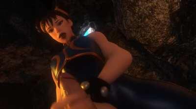 Chun-Li Blowjob and Handjob (Secazz) [Street Fighter]