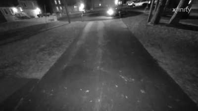 Caught Neighborhood Shootout on Camera Last Night