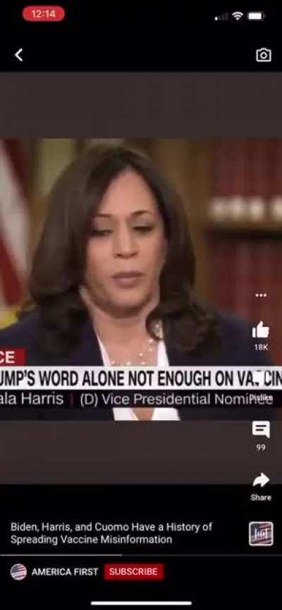 Woke Folk have such short memories