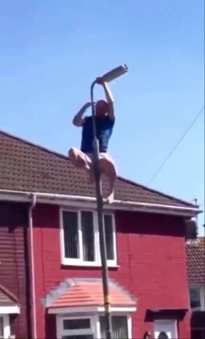 Falling down with style