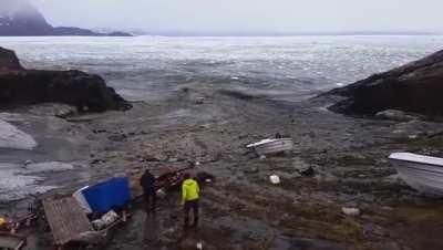 It's the perfect example of tsunami.