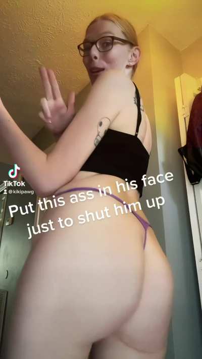 When that thang thanging