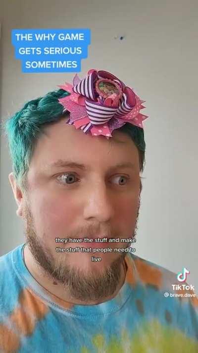 That Man baby knows what's up!