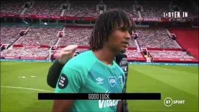 Ole to Ake: “We need a left footed center back, so keep going”