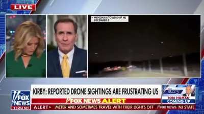 Biden Not Ready to Order Drone Takedowns John Kirby says White House doesn’t “know enough” about the drones to make a decision on whether to take them down. “We know people are afraid of it. We know people have concerns. We have those same concerns.”