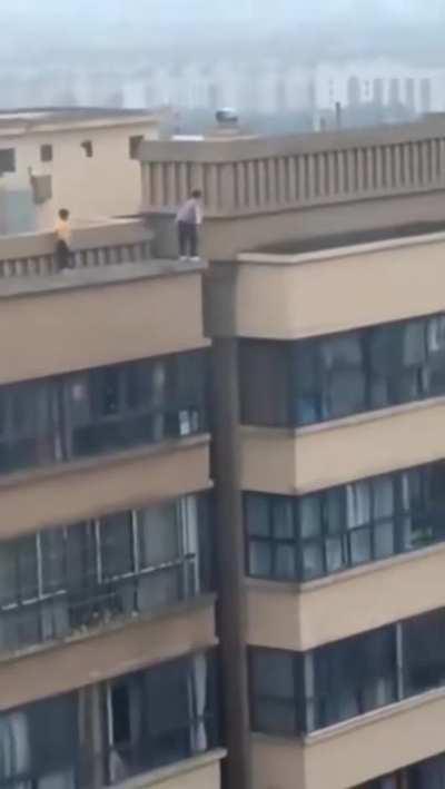 Just some kids playing around 