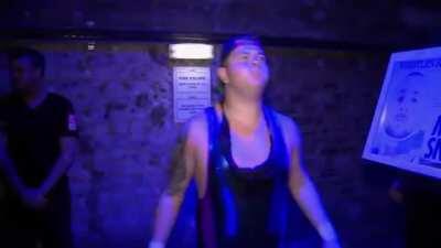 Wrestler uses Madonna for entrance song and receives an enthusiastic crowd response