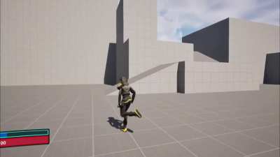 Made a sandevistan style effect in Unreal Engine 5, inspired by David's effect in the anime