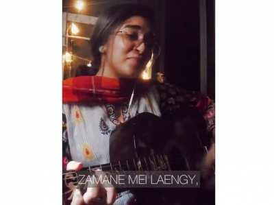 KAALi KAALi ZULFON x Nusrat Sahab. | Unplugged with Rida Khan