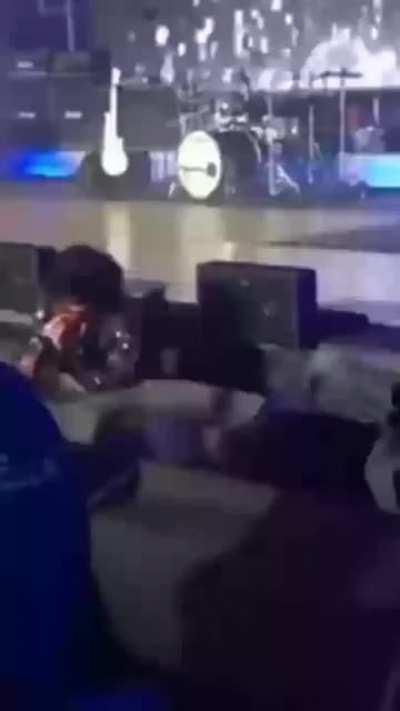 He carried on regardless...