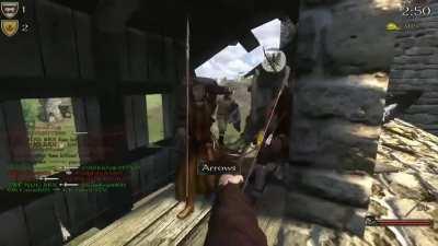 Very old clip, from warband, but I think it’s still my favorite friendly fire of all time. Oops