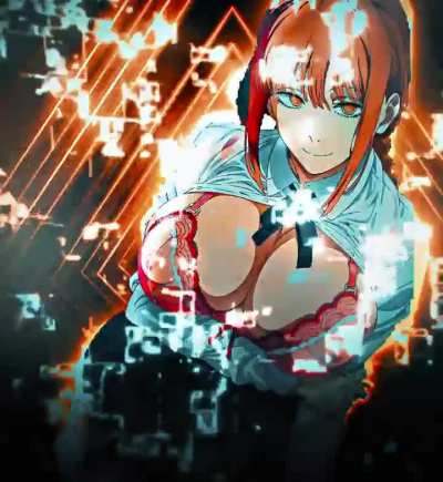 Makima gyatt, gah damn she so hot... She deserves an edit right?