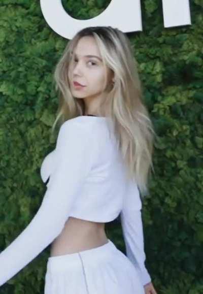 Looking so pretty in white