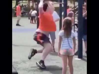 Kid became a beyblade