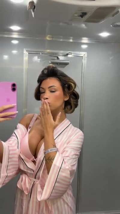 Backstage at the 2025 Victoria's Secret Fashion Show - TikTok October 2025