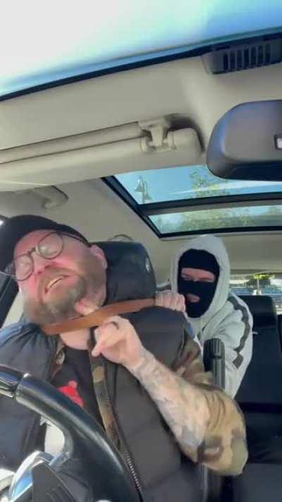 How to escape from an attack in your car