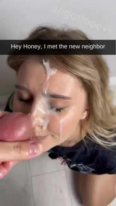 Your wife met the new neighbor