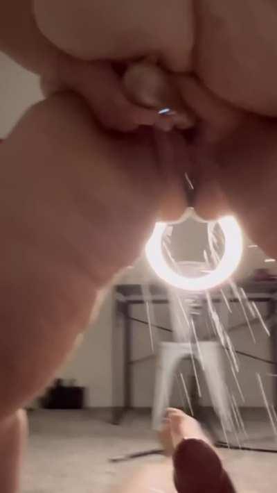 He loves a good shower