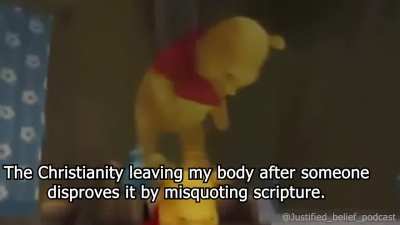 Whats the craziest reason you heard someone say Christianity is false because....