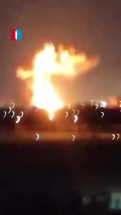 The video shows a massive explosion in western Tehran following an Israeli attack on sites in the city. A citizen reported that the explosion occurred near the Nuclear Research Institute in the Kohak district.