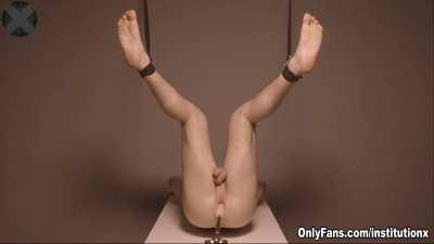 Anal endurance training administered on the student at Institution X. What do you guys think? Is he taking it good or should I apply ESTIM on his testicles?🙂😈